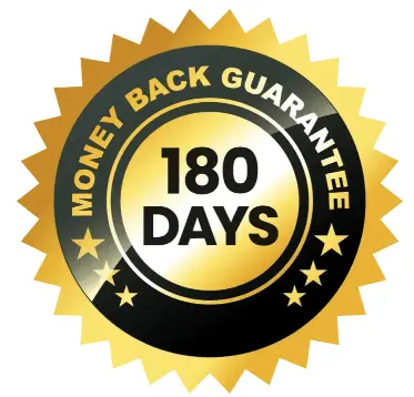 Enjoy a 180-day money-back guarantee with prostavive supplement 